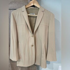 Jil Sander Beige Women's Blazer